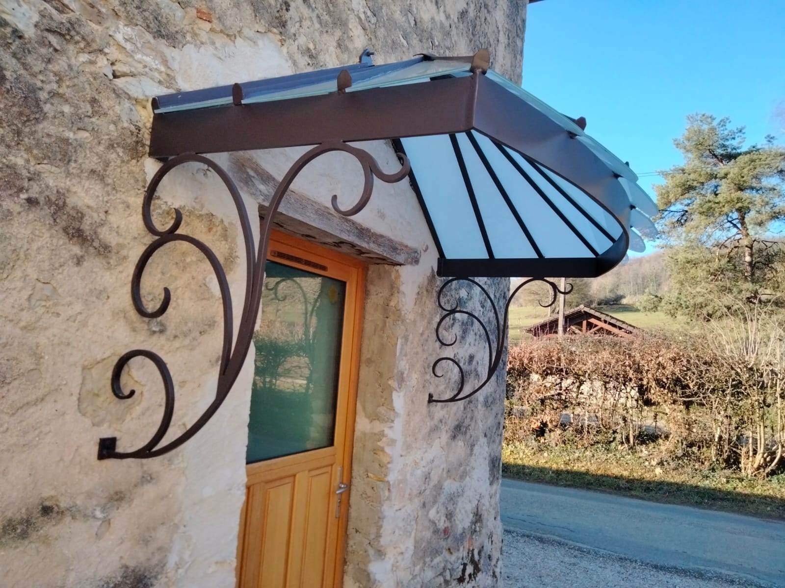 Marquise sur mesure