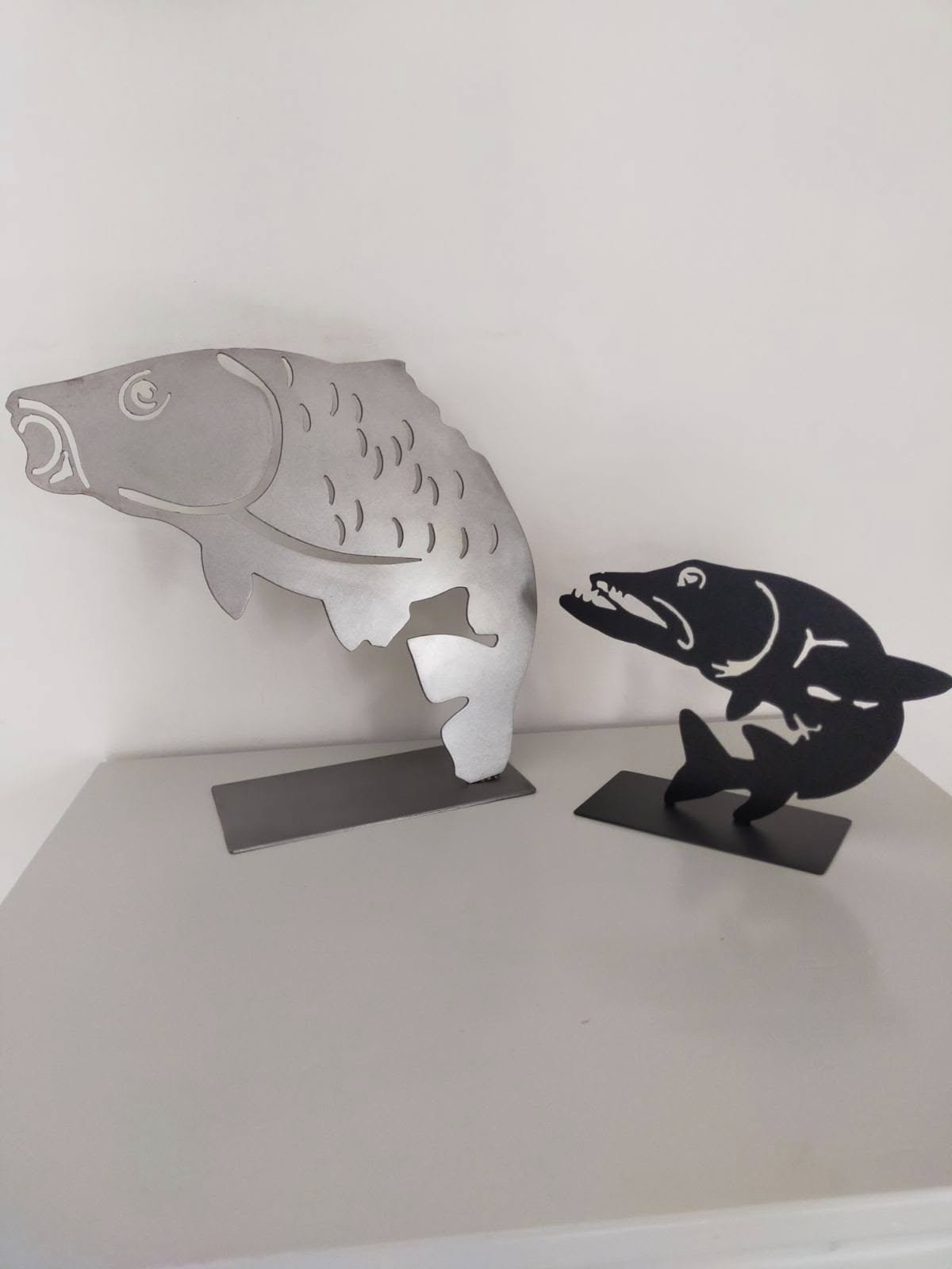 Figurine acier