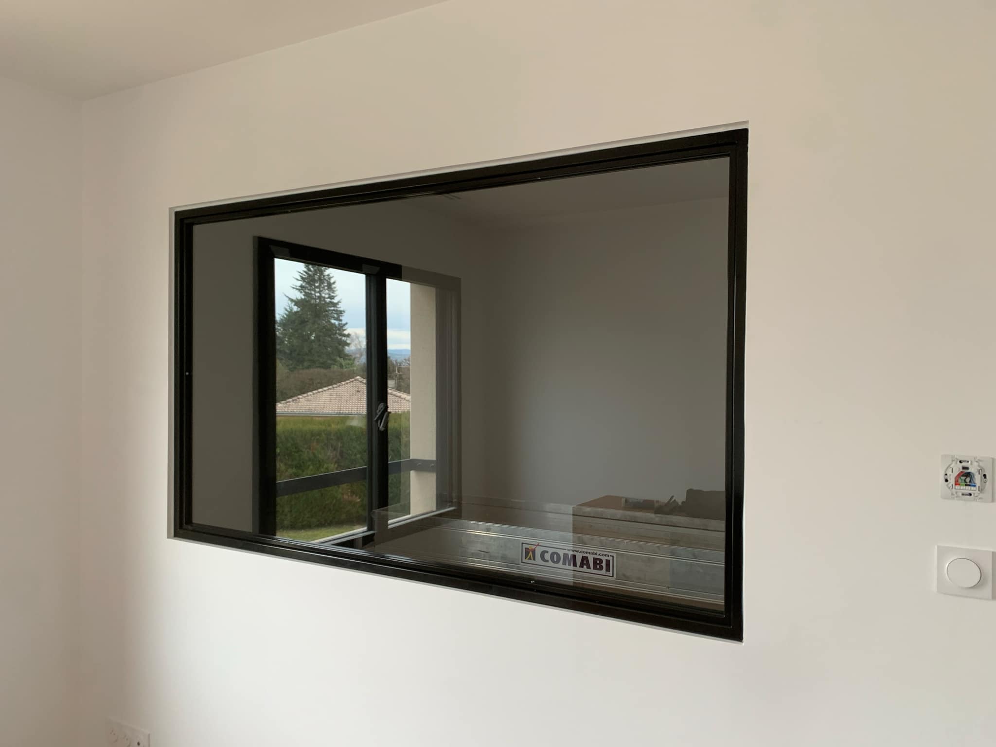 Verriere sur mesure en acier