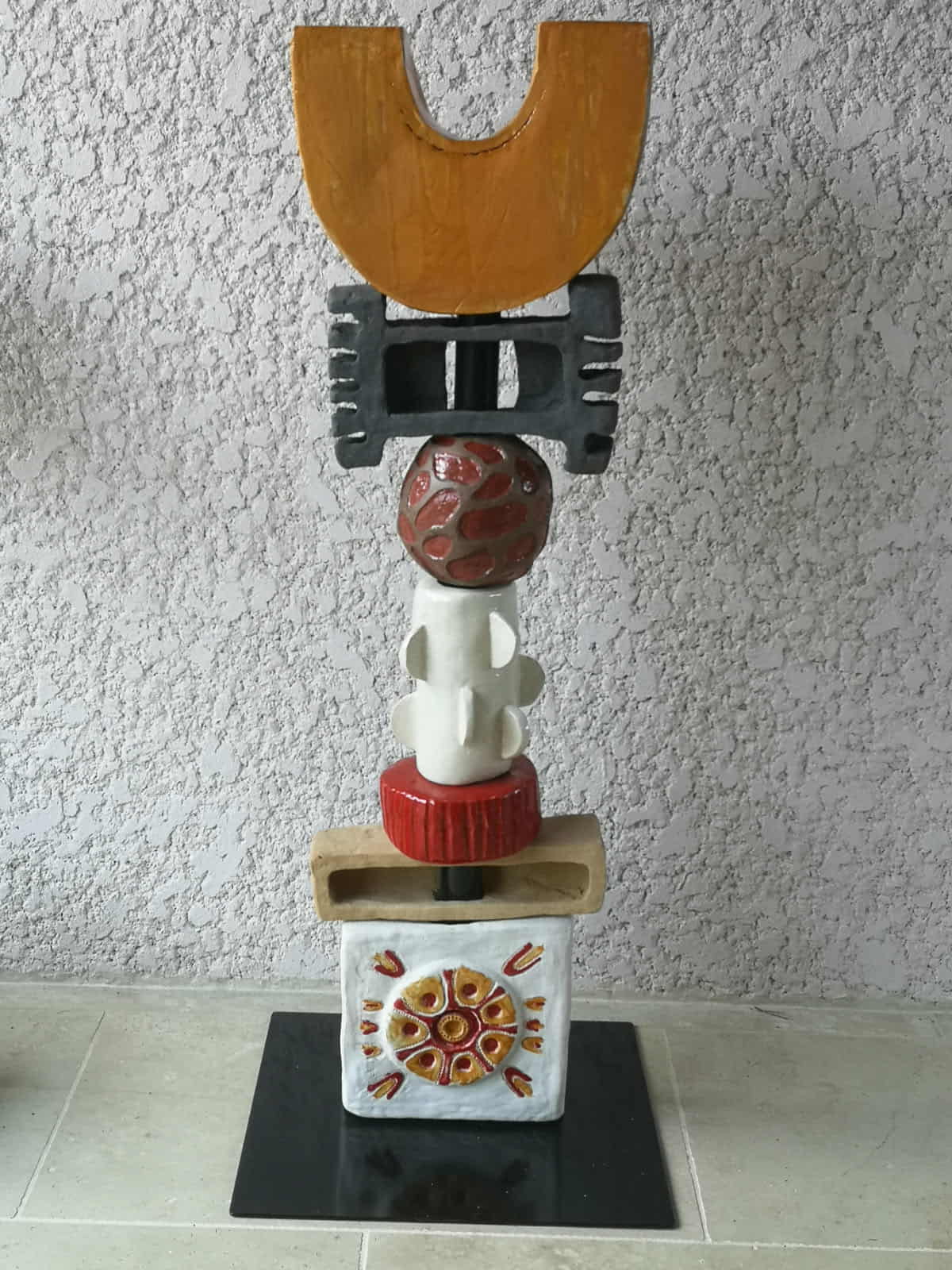 Socle acier sur mesure