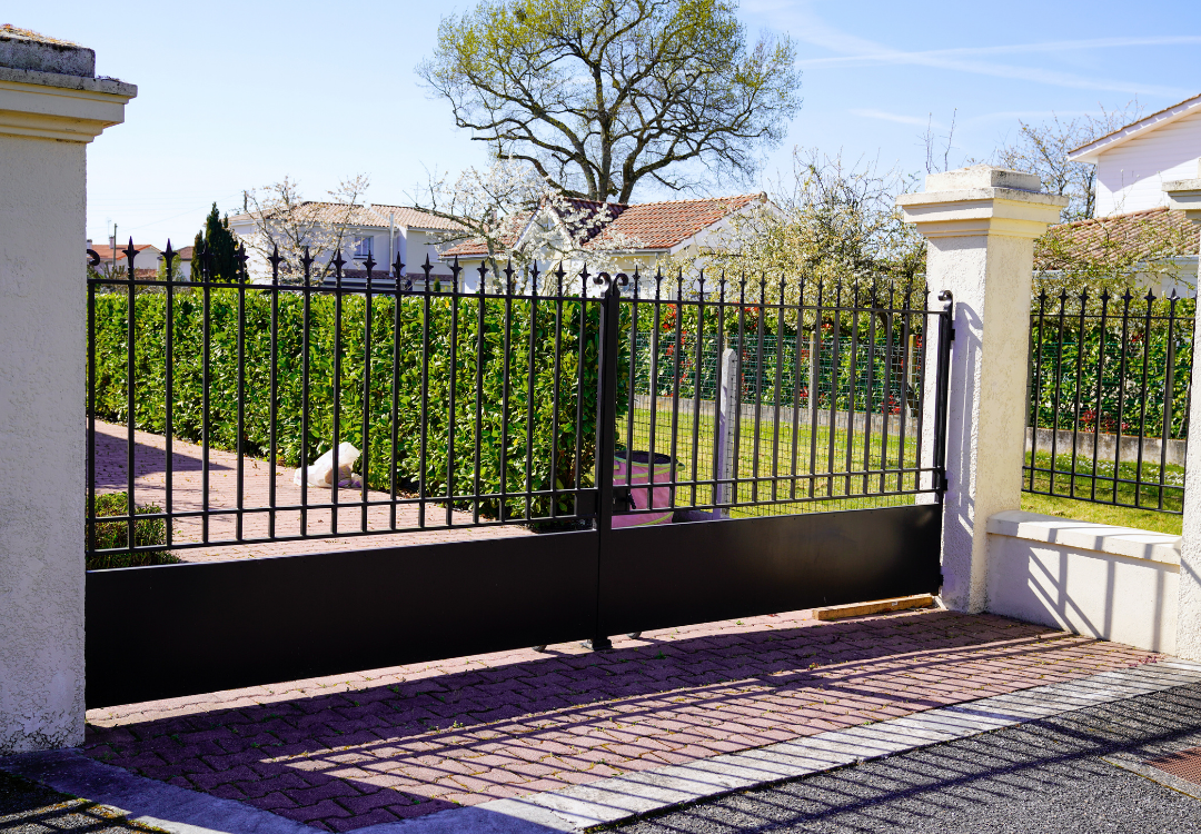 Portail en acier sur mesure