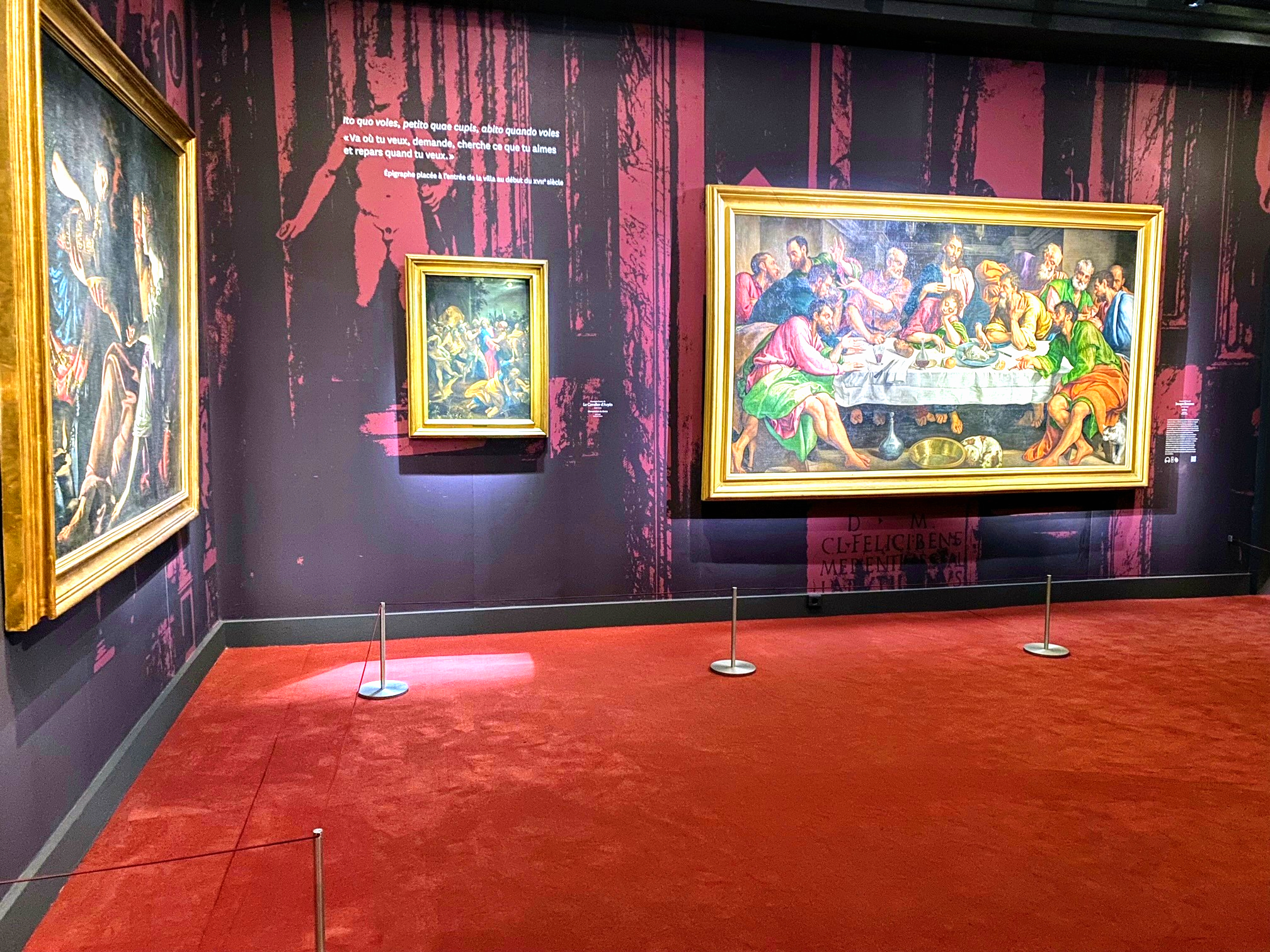 Salle d&rsquo;exposition – Musée Jacquemart André – Paris