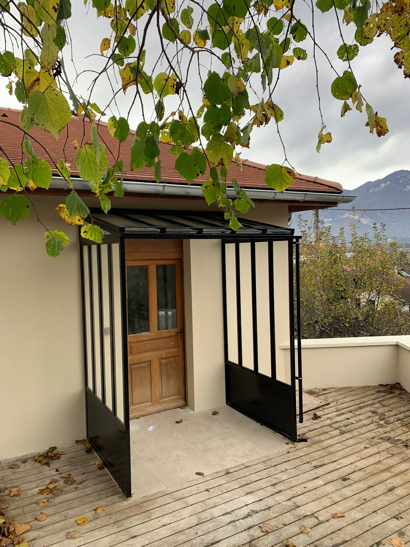 Verriere entree maison